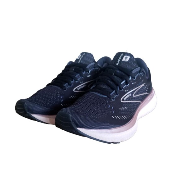 Brooks Glycerin 19 Women's Size 9.5 Black Metallic Cushioned Running Shoes - Picture 2 of 11